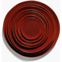 Serax Assiette à Petit Déjeuner Serax La Mère Tableware By Marie Michielssen Venetian Red 11,5 cm