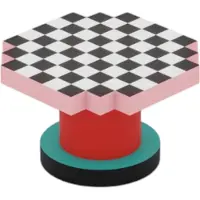 Seletti Supercoffee table basse échiquier table basse
