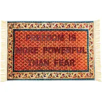 Seletti Tapis brûlé liberté