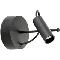 Faro CLAP Projecteur mural/plafond noir 6W 3000K 38º CLAP 75710-233