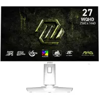 MSI Écran MAG 274QRFW X3212 27 pouces WQHD 320 Hz IPS DisplayHDR 400 Adaptive-Sync 0,5 ms