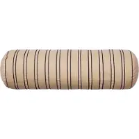 Ferm Living Twill Coussin Traversin Cashmere|Black