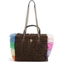 Kurt Geiger pour femme. 5023339999 Sac Shopper Hoxton marron (OSFA), Casuel, Cuir
