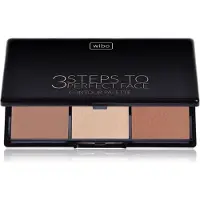 Wibo Palette de contouring visage 3 étapes pour un teint parfait 10 g