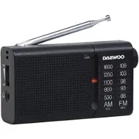 Daewoo Radio portable dw1119/ noir