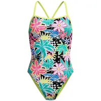 Speedo Maillot De Bain Fl Printed V-back 2.0
