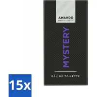 Amando Mystery Eau de Toilette 50 ml - Vorteilspack - 15 Stücke