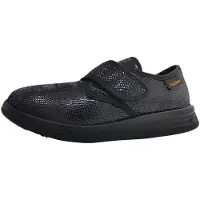 Fischer Markenschuh Chaussures de marque Fischer, chaussures orthopédiques pour femmes, chaussons, couleur noire, pour le quotidien
