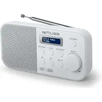 Muse Radio portable numérique blanc - - M-109DBW -