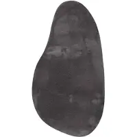 vidaXL Tapis HUARTE Anthracite 100 x 200 cm Polyester