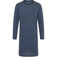 Hajo Pyjama long bleu foncé