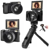 Agfa Appareil Photo Numérique Vlg4kdigs Pack Vlogging 24 Mp 4k