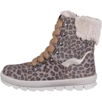 Superfit - Bottines à lacets marron pour filles, chaussures de sport décontractées