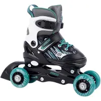 Tempish Patins à roulettes TRILO 4en1, taille 34/37