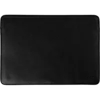 Accezz Pochette ordinateur cuir 13 pouces - Noir