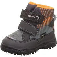 Superfit , chaussures pour enfants, bottes d'hiver pour garçons, bottes d'hiver, couleur gris, chaussures de loisirs