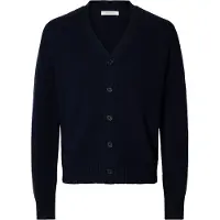 Selected Vestes en maille 'SLHCODY' bleu nuit
