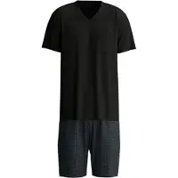 Calida Pyjama court 'Relax Streamline' noir