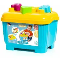 MOLTO Briques Et Puzzles Doux Avec Jeu De Construction 15 Pièces Transparent Transparent One Size