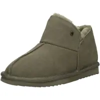 Warmbat Willow Pantoffels Dicht - Taupe - Maat 40