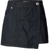Urban Classics Jupe-short en denim clair pour femme , délavée bleu - 29