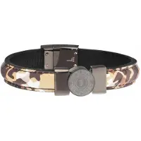 Police Pj25556blu02l Bracelet Marron Homme