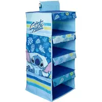 Disney WD16148, Bleu, Armoire, 3 ans, 4 étagères, Garçon/fille, Carton, Polypropylène (PP)