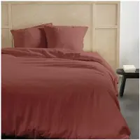 TODAY Housse de Couette de Luxe Rouge TODAY Dream