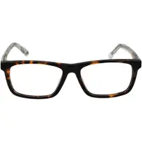 SKECHERS Lunettes avec correction, unies, optionnellement avec teinte de lunettes de soleil ou filtre de lumière bleue, forme rectangulaire, fabriquées en acétate, modèle : SE50007 (avec étui inclus)