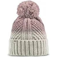 Buff Knitted & Full Fleece Beanie Violet