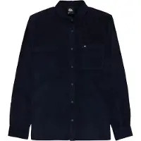 Quiksilver - Chemise en velours côtelé - Smoke Trail Cord Shirt Dark Navy en Coton - Taille M