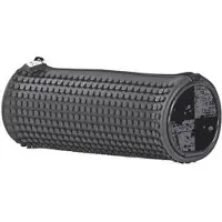Nikidom Trousse d'école en forme de cylindre 3249 Gris