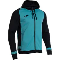 Joma Lider Full Zip Sweatshirt Bleu S