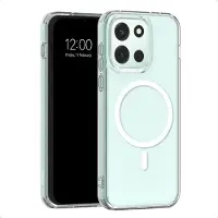 IMoshion Coque arrière de protection avec MagSafe pour OnePlus Nord 6 - Transparent