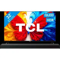 TCL 32" QLED S5L 4K (2026) + S45H 2.0 Barre de Son