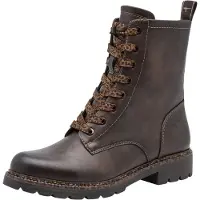 Tamaris Bottines à lacets marron