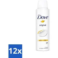 Dove Original - Déodorant en spray - antitranspirant - 150 ml - paquet économique - 12 pièces