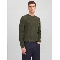 Jack & Jones Pull-over 'JJEDOVER' olive