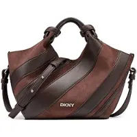DKNY pour femme. R63EMM60 Petit sac Paula marron (OSFA), Casuel, Polyuréthane