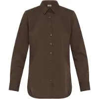 Fransa Chemisier 'FRZashirt 1' brun foncé