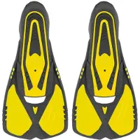 Abysstar F1 Pro Diving Fins Jaune EU 44-45