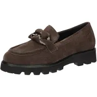 Sioux Sandales pour femmes, modèle Meredira-727-H, couleur marron foncé, taille 5,5