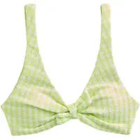 Next Hauts de bikini kiwi / vert clair / blanc
