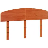 vidaXL Tête de lit brun cireux 160 cm pin massif
