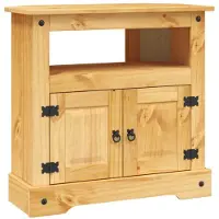 vidaXL Table console Gamme Corona Pin mexicain 80x43x78 cm