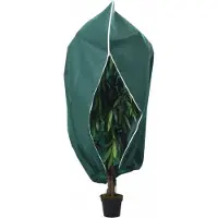vidaXL Housse de protection pour plantes avec fermeture éclair 70 g/m²