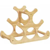 vidaXL Casier à vin pour 6 bouteilles 35x18x25,5 cm bambou