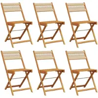 vidaXL 3214608, Terrasse, Assise rembourrée, Acacia, Beige, 110 kg, 410 mm