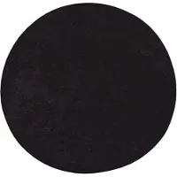 vidaXL Tapis lavable anthracite Ø 200 cm antidérapant