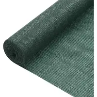 vidaXL Grille de clôture verte 2x10 m HDPE 75 g/m